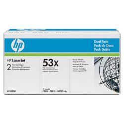 Картридж HP Q7553X (53XD) для HP LJP2014/ P2015/M2727 7000 стр. (o) 2шт/уп