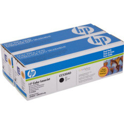 Картридж HP CC530AD CLJCP2025 Black 3500 стр. (o) 2шт/уп