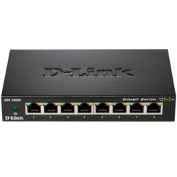 Коммутатор D-Link <DGS-1008D/RU>  (8-port UTP 10/100/1000BASE-T, Palm-top, Unmanaged, Desktop)