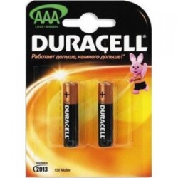 Duracell  MN2400-AAA LR03, 1.5V  alkaline