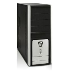 Корпус Miditower Foxconn TLA-475-FSP  ATX  450W (20+4пин) Black&Silver