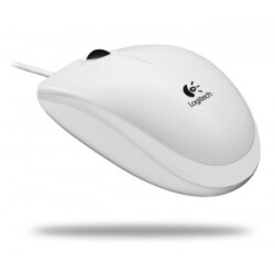 Мышь Logitech B110 Optical Mouse White USB   OEM [910-001804]