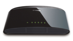 Коммутатор D-Link <DES-1005D/RU>  Fast E-net Switch 5-port (5UTP, 10/100Mbps)