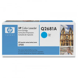 Картридж HP Q2681A CYAN  для hp  LJ  3700 серии