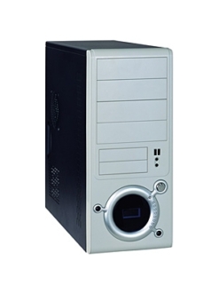 Корпус Miditower Foxconn TLA-205  ATX  350W FSP (20+4пин) Black&white