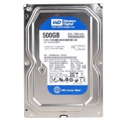 HDD WD (WD5000AAKX) 500Gb  (SATA 6Gb/s, 7200rpm, 16Mb)