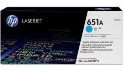 Картридж HP CE341A (№651A) Cyan LaserJet Print Cartridge