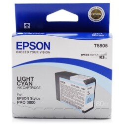 К-ж (T580500) Epson Stylus Pro 3800 Light Cyan (o) 80ml