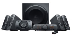 Logitech Z906 Speaker System 5.1 black 500 Вт,Surround Sound, Пульт ДУ,