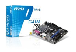 Материнская плата Socket-775 MSI G41M-P28 (Intel G41/ICH7) mATX DDRIII OEM Материнская плата Socket-775 MSI G41M-P28 (Intel G41/ICH7) mATX DDRIII OEM