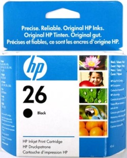 Картридж HP 51626A (№26) BLACK для HP DJ 4x0/5xx/200/220/600