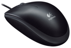 [910-001246] Мышь Logitech B110 Optical Mouse Black USB   OEM