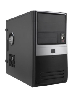 Корпус INWIN EMR-003 BS U2AXDX Micro ATX 400W (ATX1.3, 20+4pin, SATA, 12cm Fan) USB+Audio+Heatpipe, Черно-серебристый Корпус INWIN EMR-003 BS U2AXDX Micro ATX 400W (ATX1.3, 20+4pin, SATA, 12cm Fan) USB+Audio+Heatpipe, Черно-серебристый