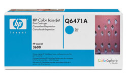 Картридж HP Q6471A голубой для hp COLOR LJ 3600/3800