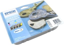 К-ж (T04624A10) Epson Multi Pack (T04614ABA Multi Pack), черный+цвета для EPS ST C63/65/CX3500